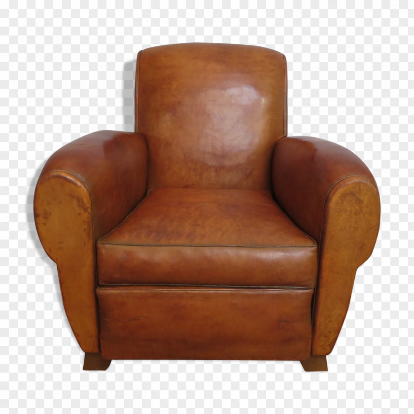 Chair Club Bergère Fauteuil Leather PNG