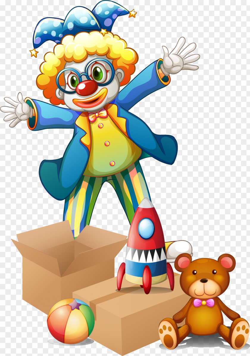 Clowns And Gifts Evil Clown Circus Illustration PNG