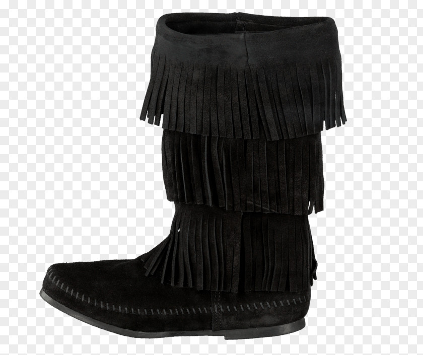 Fringe Minnetonka Snow Boot Shoe Leather PNG