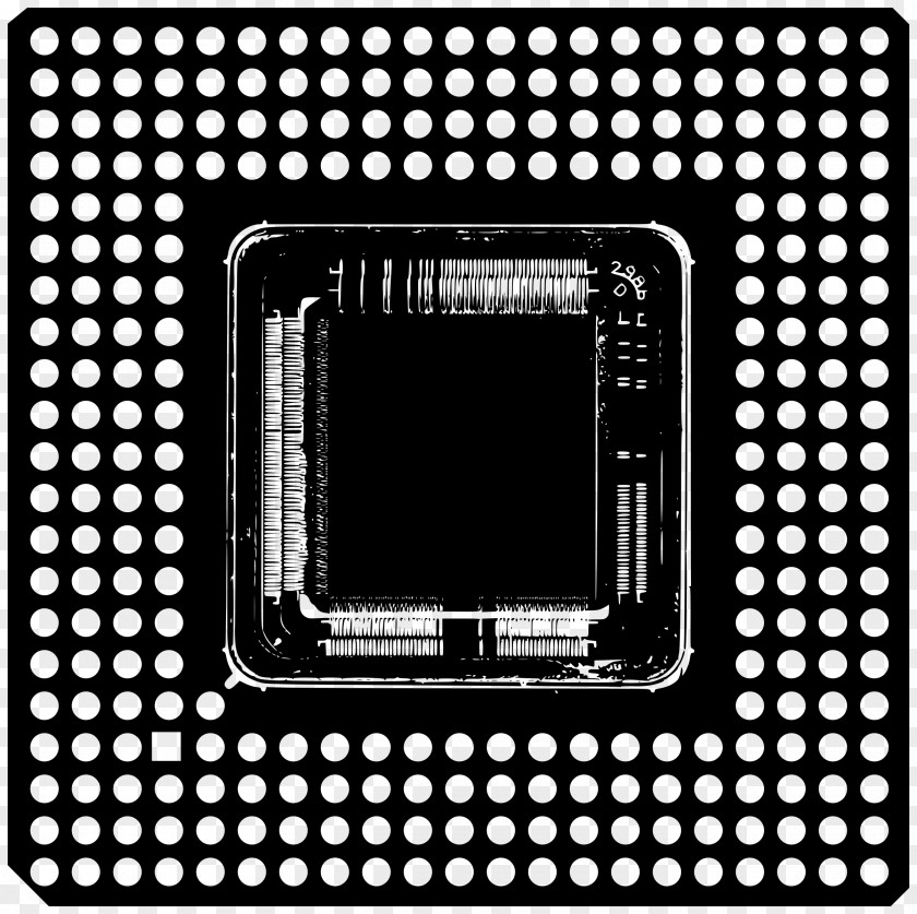 Intel 80486 CPU Socket Central Processing Unit LGA 775 PNG