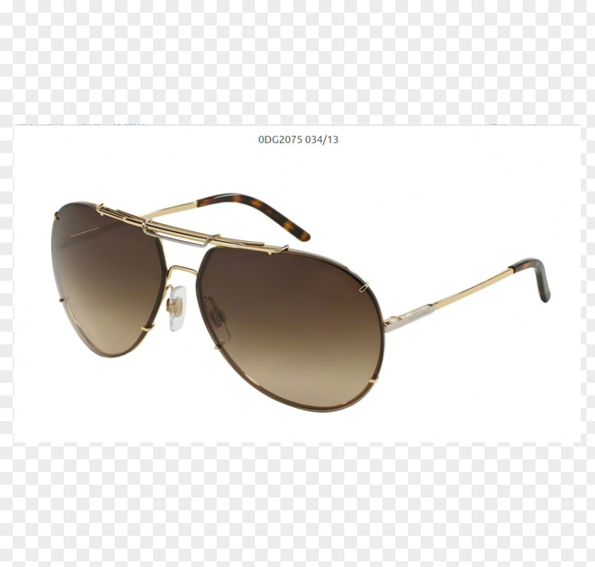 Sunglasses Aviator Dolce & Gabbana Carrera PNG