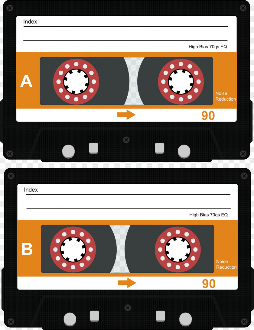 Audio Cassette Compact Reel-to-reel Tape Recording Magnetic PNG
