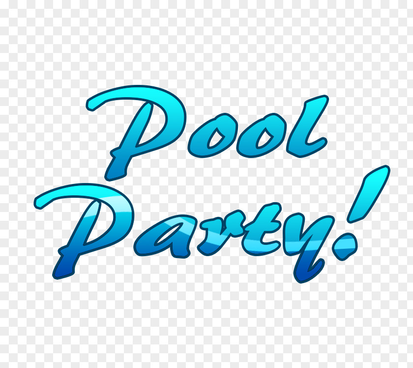 Pool Logo Party PNG