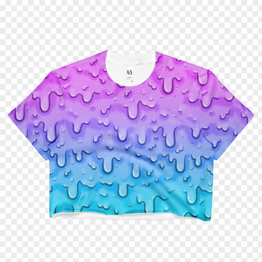 T-shirt Sleeve Crop Top PNG