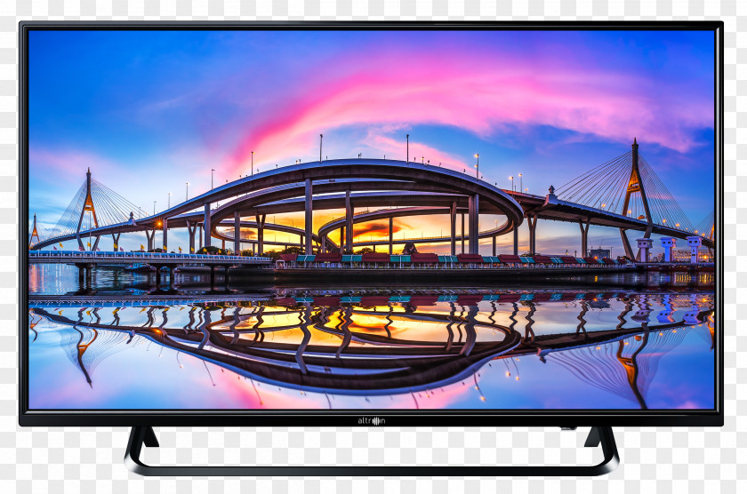 Altron LED-backlit LCD Digital Television High-definition Producer PNG