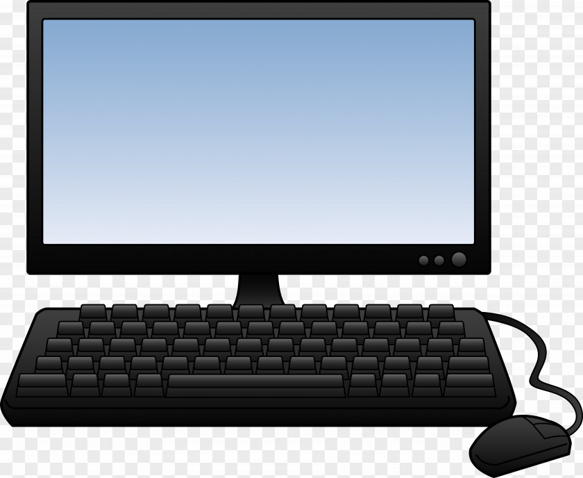 Computer Desktop Pc Computers Personal Clip Art PNG