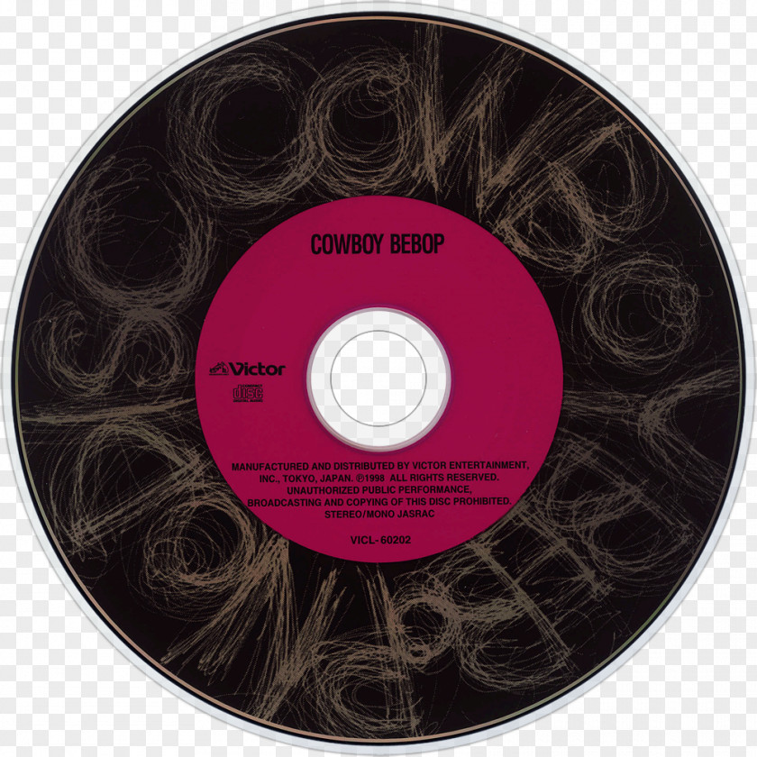 Cowboy Bebop Compact Disc Magenta Disk Storage PNG