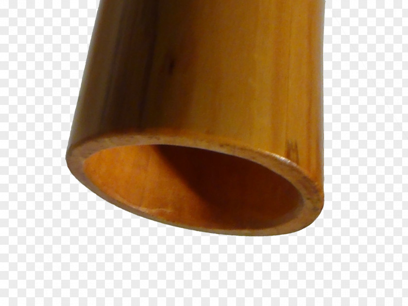 Didgeridoo Brown Caramel Color Metal PNG