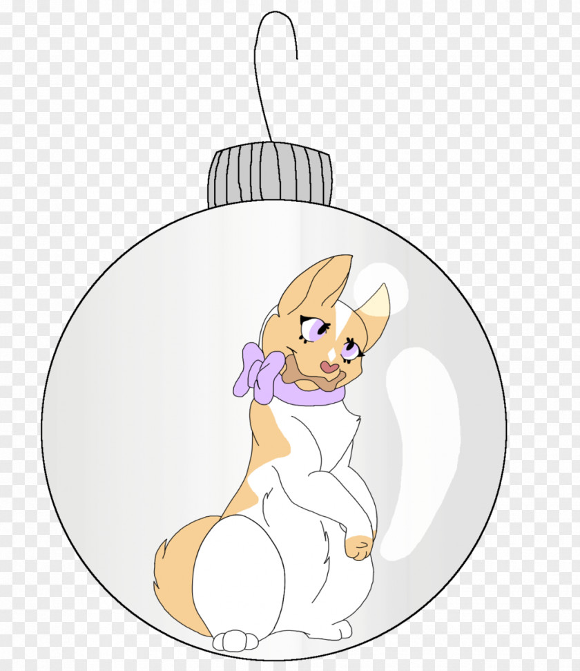 Dog Canidae Cartoon Illustration Christmas Ornament PNG