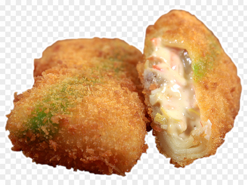 Fish Rissole Croquette Pastel Fritter Deep Frying PNG