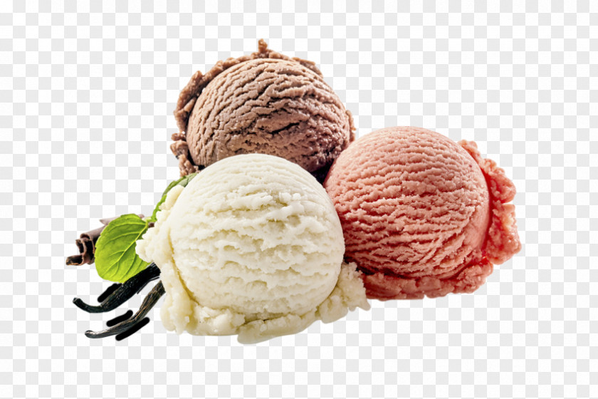 Ice Cream Cones Sundae Vanilla PNG