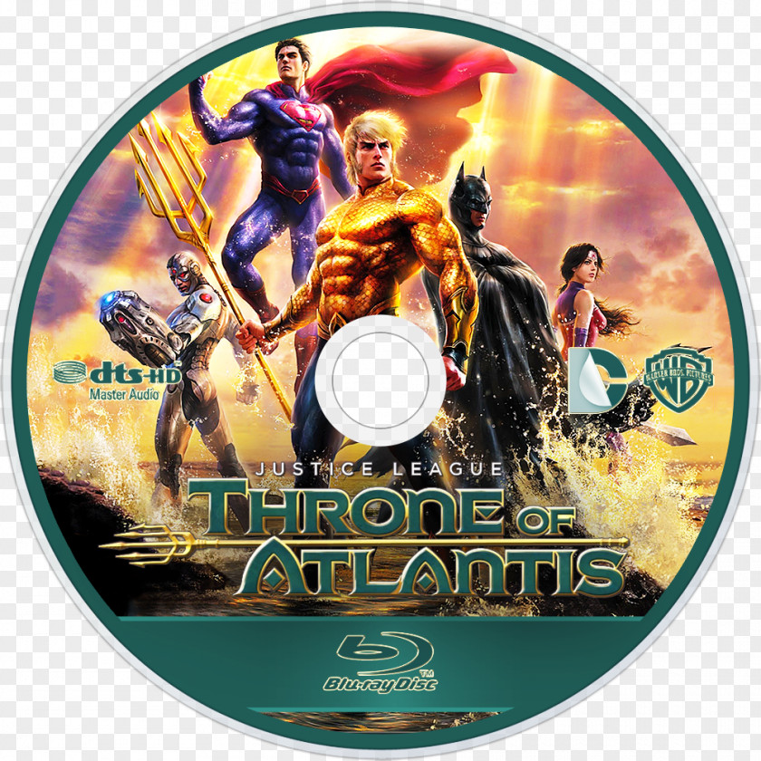Justice League Dvd Throne Of Atlantis Blu-ray Disc Aquaman Film PNG