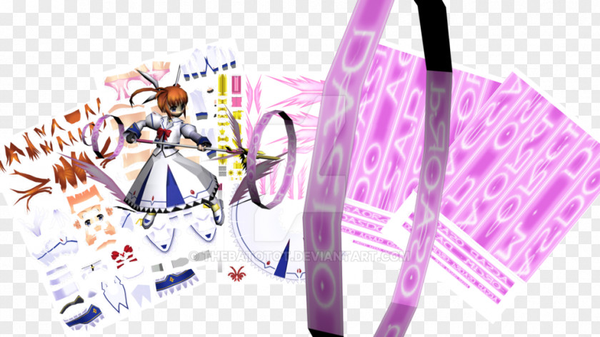 Nanoha Takamachi Graphic Design Brand PNG