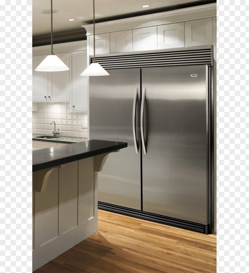 Refrigerator Freezers Whirlpool Sidekicks WSR57R18D Sub-Zero Auto-defrost PNG