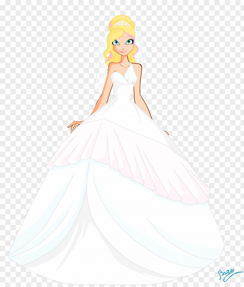 Wedding Dress Costume Design Gown Bride PNG