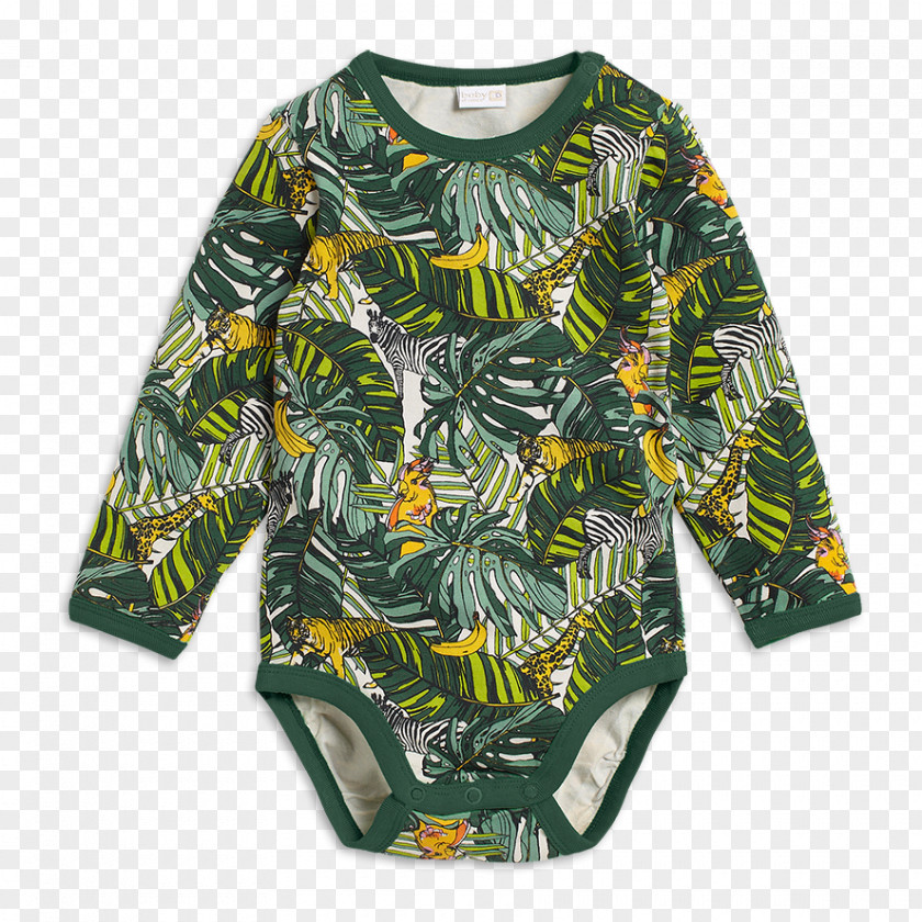 Baby Socks Bodysuit Tights Sleeve T-shirt Green Blouse Outerwear PNG