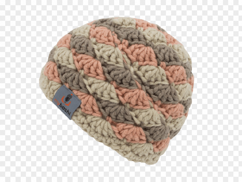 Beanie Wool Boshi Crochet Cap PNG