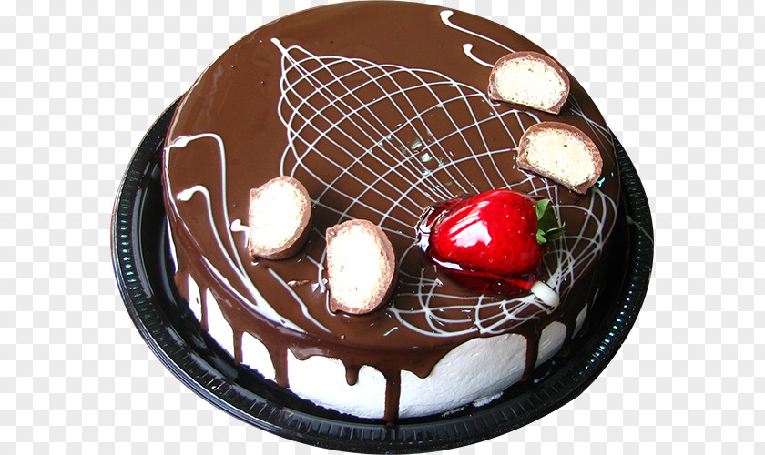 Bolo Chocolate Cake Sachertorte Ganache Frosting & Icing PNG