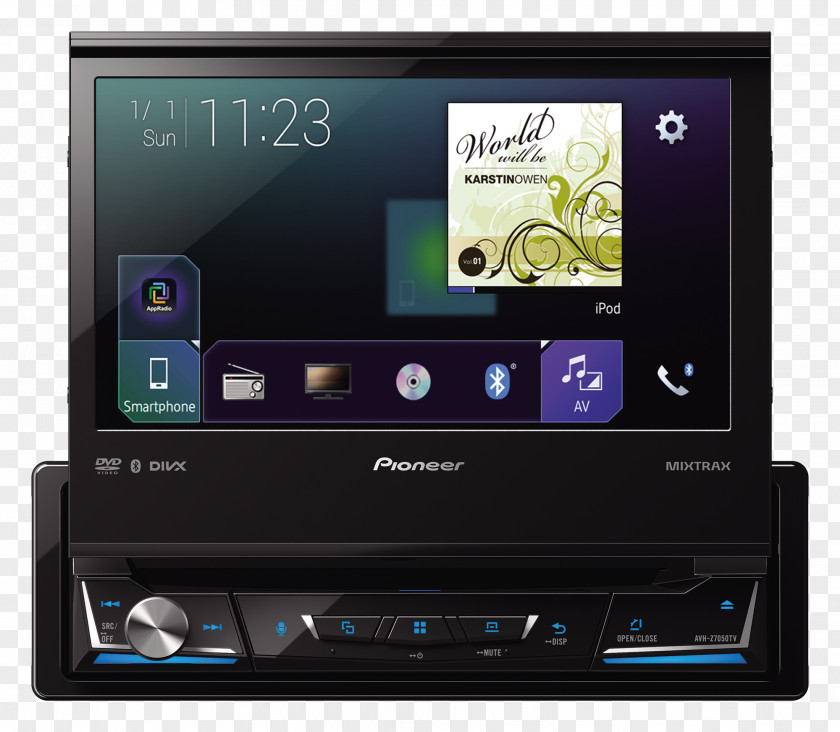 Car CarPlay Pioneer Corporation ISO 7736 Vehicle Audio PNG