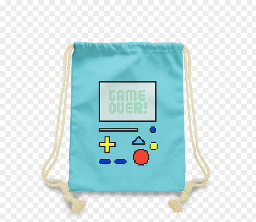 Game Over Textile Backpack Bag PNG
