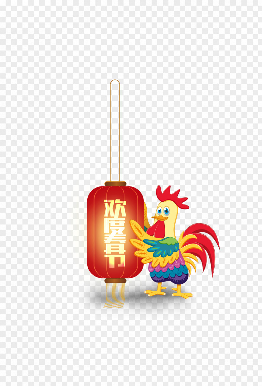 High-definition Cock With Lanterns Lantern Computer File PNG