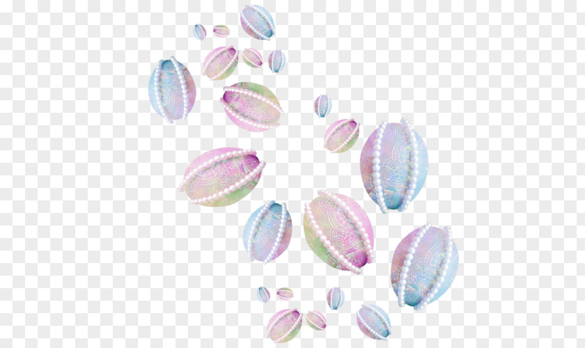 Seashell Bead Plastic Body Jewellery PNG