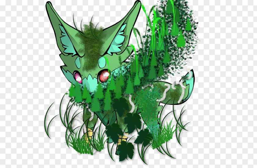 Starry Eyed Leaf Dragon Tree PNG