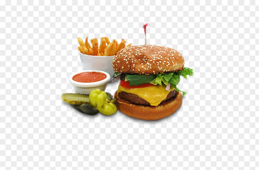 Burger And Coffe Cheeseburger Hamburger Slider Buffalo Fast Food PNG