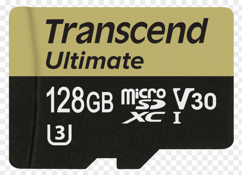 Card Transcend Ultimate UHS-I U3M Class 10 Flash Memory Cards MicroSD Secure Digital SDHC PNG