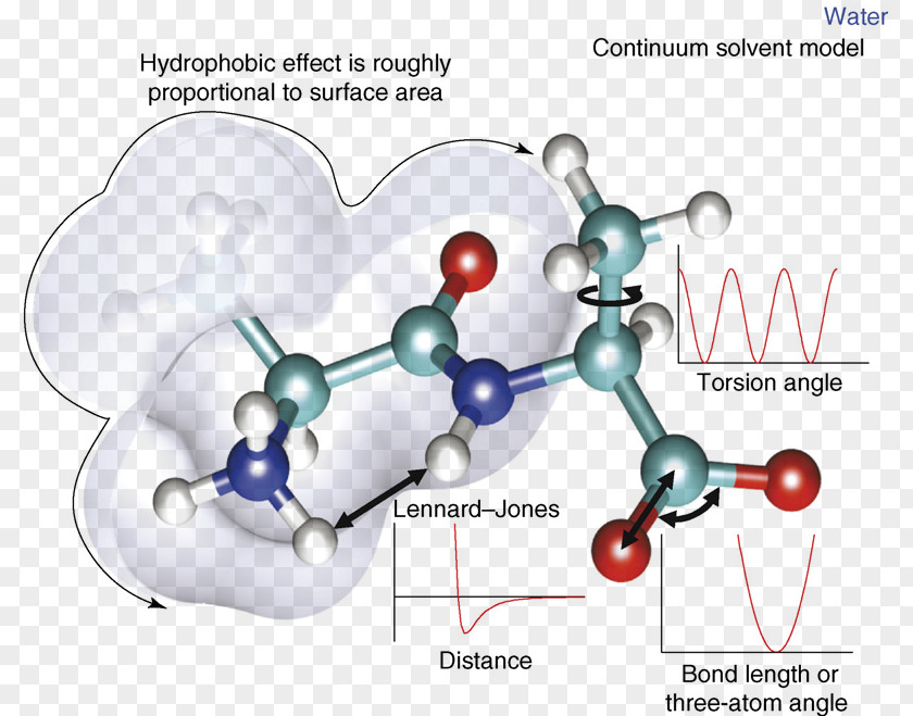 Energy Molecular Mechanics Dynamics Force Field Classical Computational Chemistry PNG