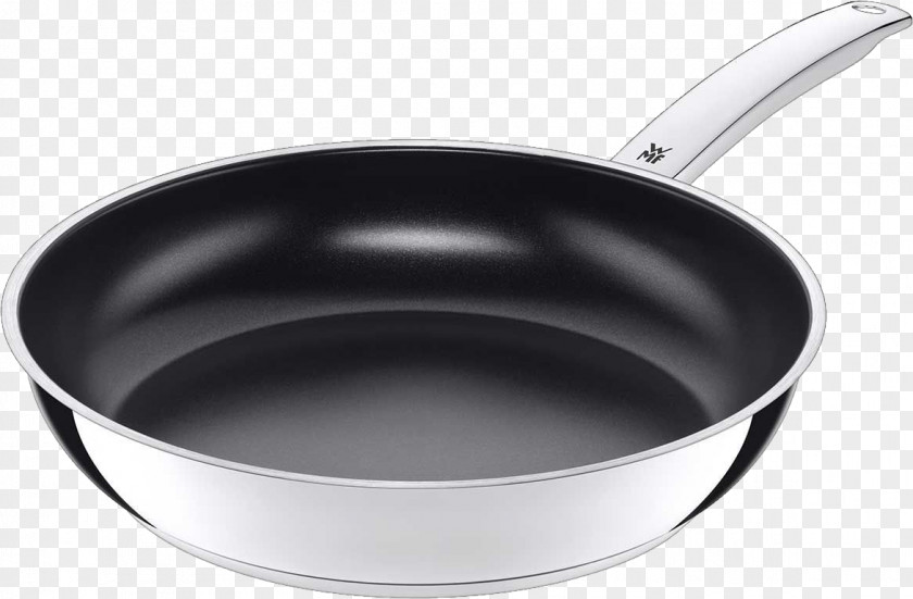 Frying Pan Stainless Steel Induction Cooking Non-stick Surface PNG