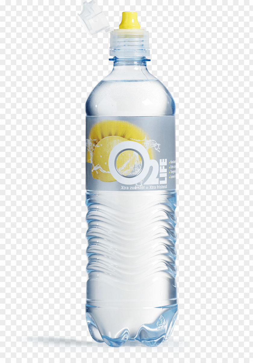 LEMON WATER Water Bottles Bottled Mineral Distilled Carbonated PNG