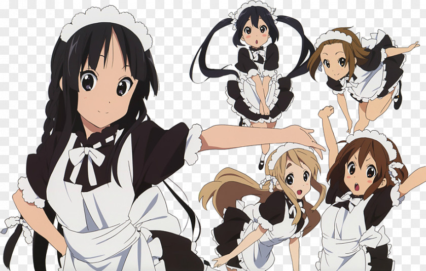 Mio Akiyama Ritsu Tainaka Tsumugi Kotobuki Azusa Nakano Yui Hirasawa PNG