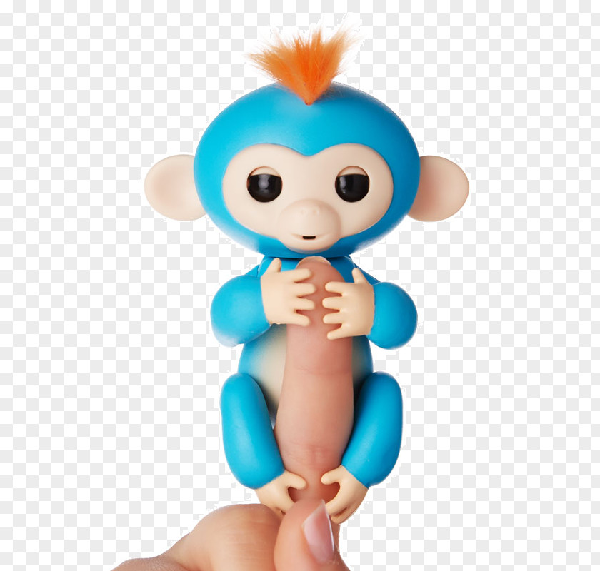 Monkey WowWee Fingerlings Toy Pet PNG