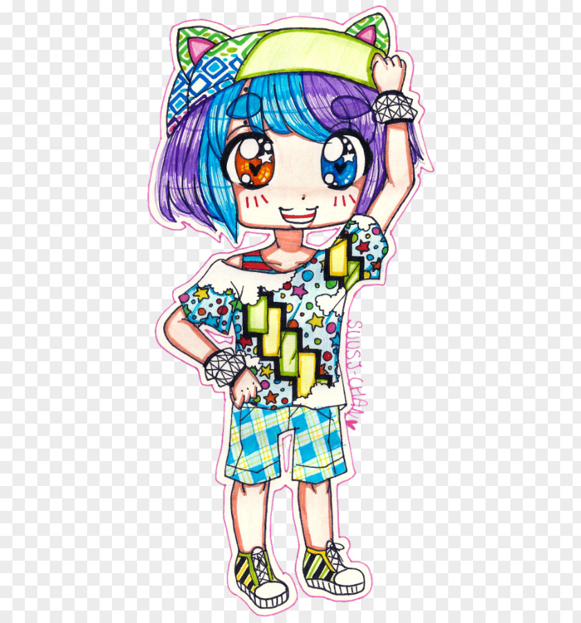 SUMMER OUTFIT Line Art Drawing Cartoon Clip PNG