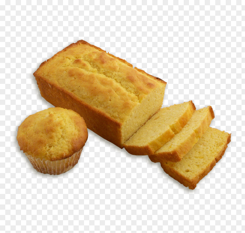 Sweet Corn Cornbread Baking Food Breadsmith PNG