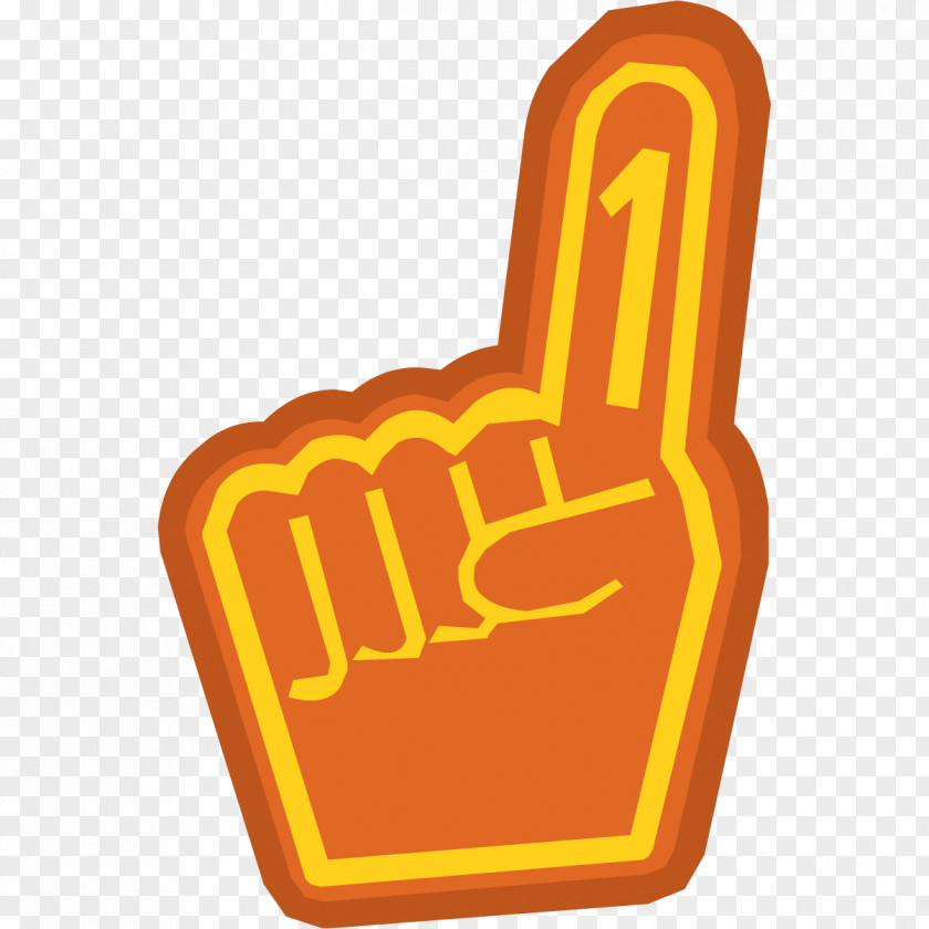 Thumb Gesture Orange Background PNG