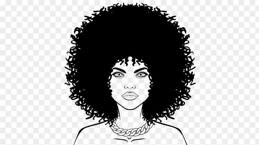 Afro Afro-textured Hair Black Hairstyle Woman PNG