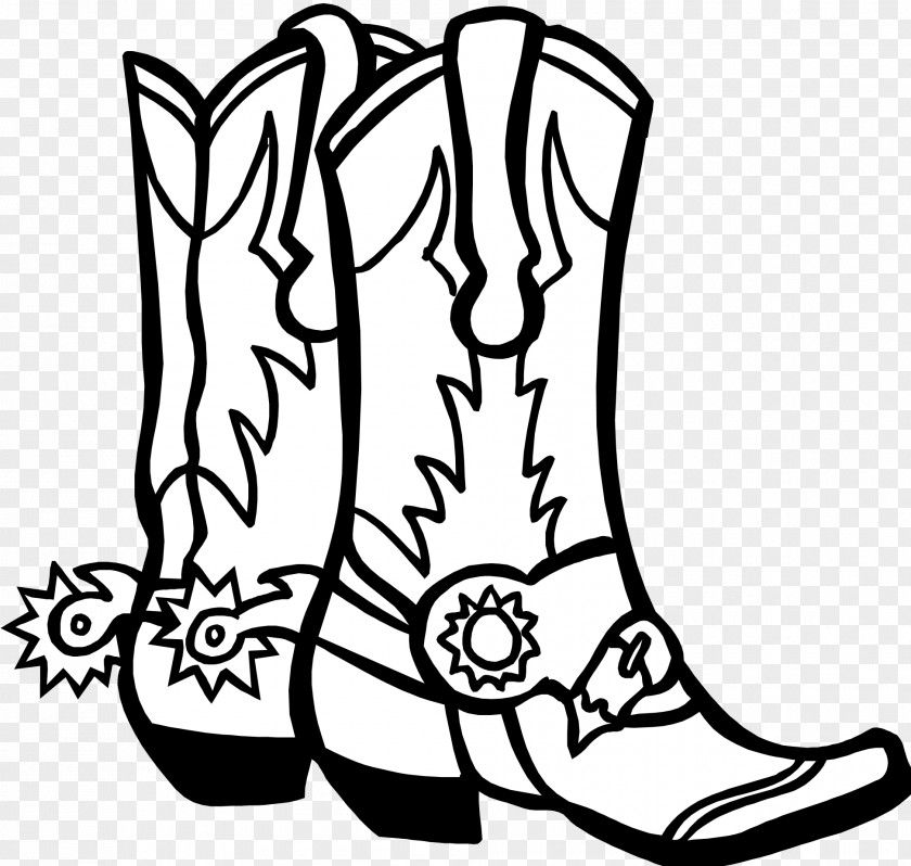 Boot Cowboy Hat 'n' Boots Drawing PNG