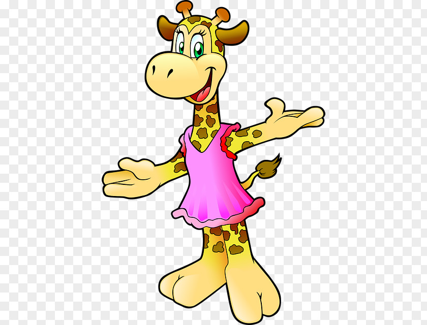 Cartoon Dancing Ant Giraffe Robe T-shirt Clothing Clip Art PNG