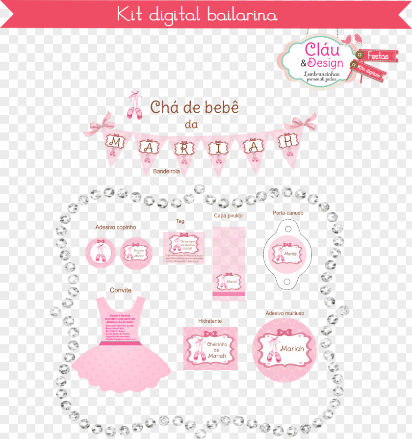 Line Paper Pink M Brand Font PNG