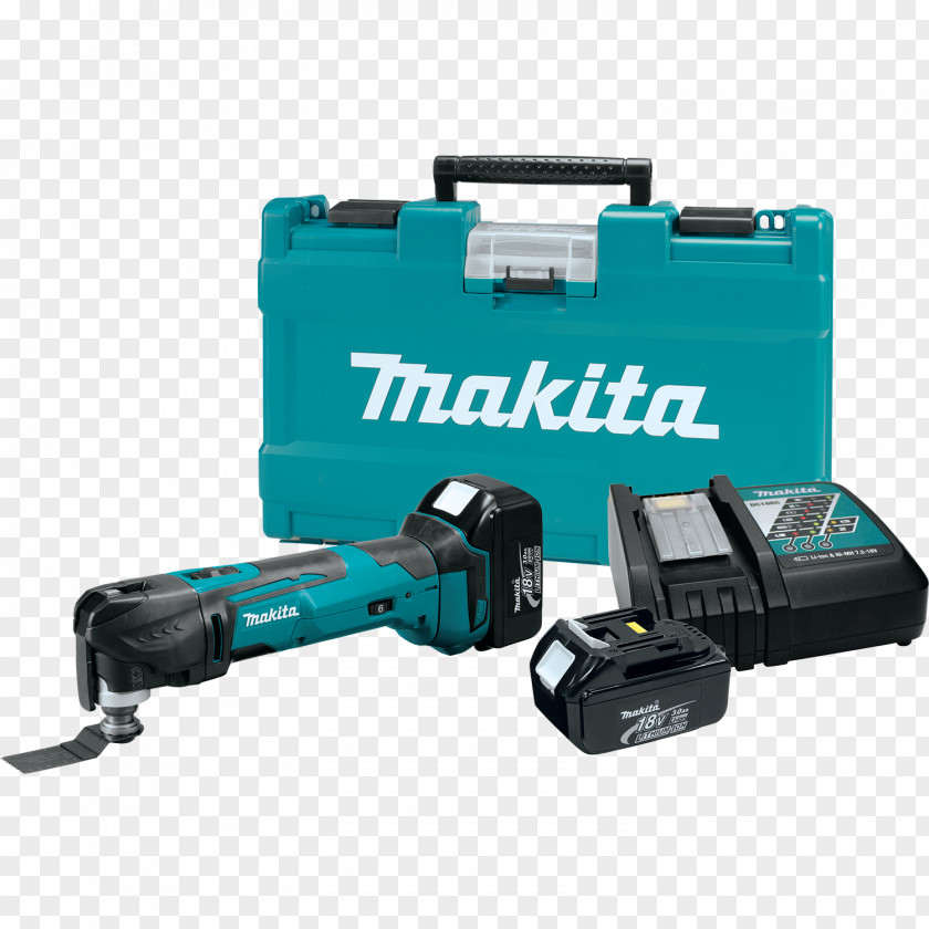 Makita XMT035 18V LXT Lithium-Ion Cordless Multi-Tool Kit PNG