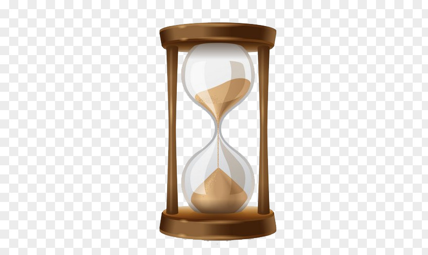 Retro Hourglass Alarm Clock Shutterstock PNG