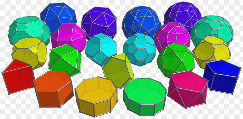 Solid Geometry Regular Polyhedron Truncated Octahedron PNG