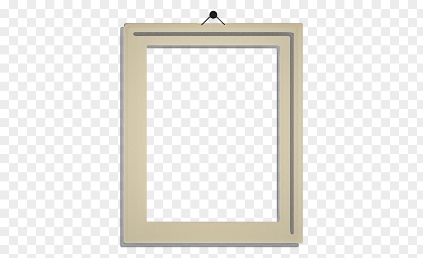 Beige Mirror Background Frame PNG