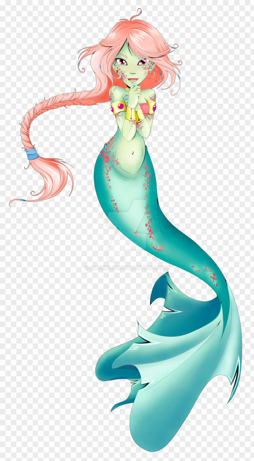 Color Mermaid Tail Line Art Drawing Coloring Book PNG