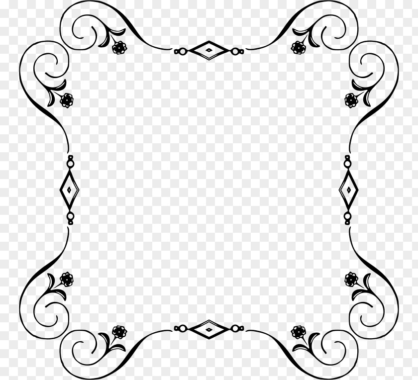 Elegant Frame Picture Frames Clip Art PNG