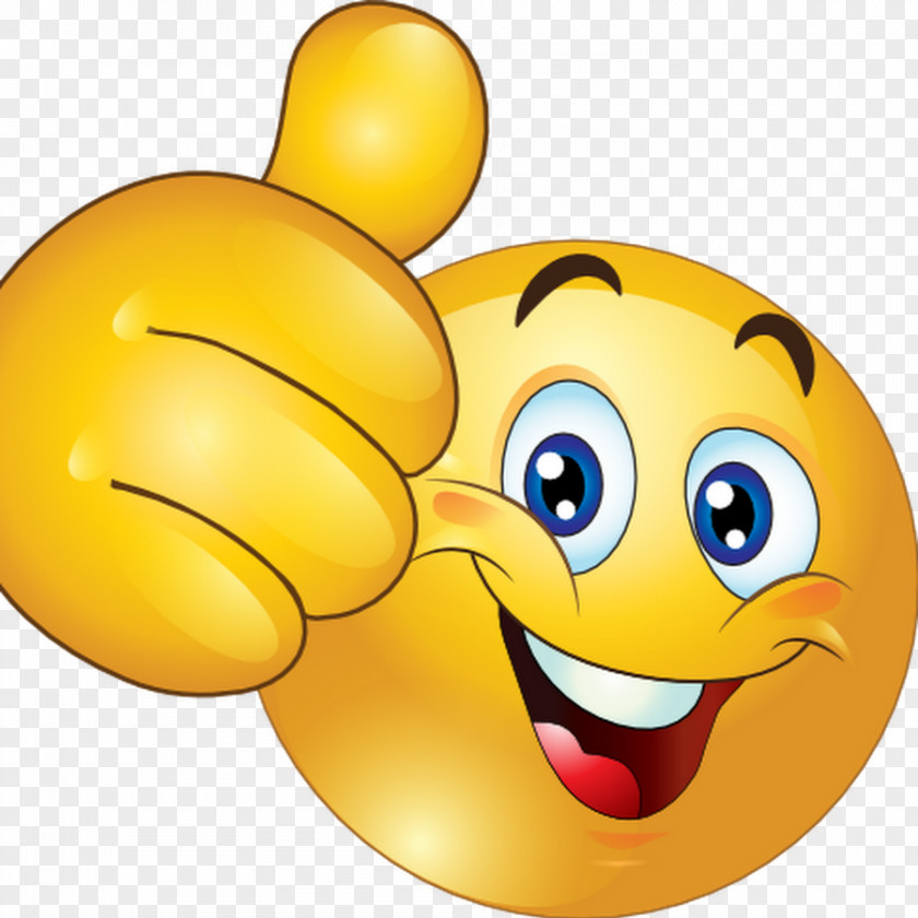 Lovely Smile Thumb Signal Smiley Emoticon Clip Art PNG