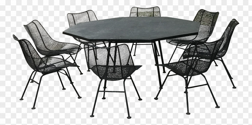 Patio Table Mid-century Modern Chair Dining Room Furniture PNG