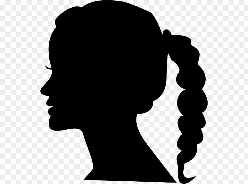Silhouette Human Head Drawing PNG